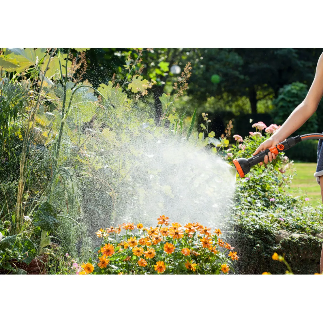 Profi-System-Spritz-Brause verpackt ^ Gardena Sale