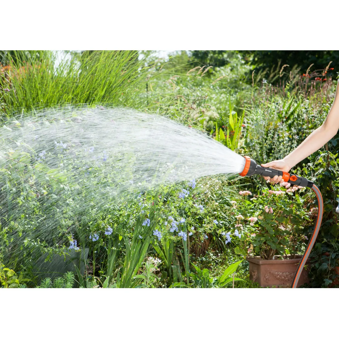 Profi-System-Spritz-Brause verpackt ^ Gardena Sale