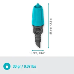 Regulierbarer Endtropfer 0–15 l/h ^ Gardena Best