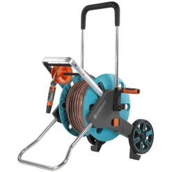 Schlauchwagen-Set AquaRoll M Easy mit Schlauch ^ Gardena