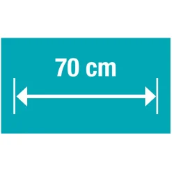 Schneewanne 70 cm breit ^ Gardena Best