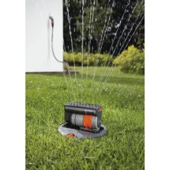 Sprinklersystem Komplett-Set OS 140 mit Versenk-Viereckregner ^ Gardena