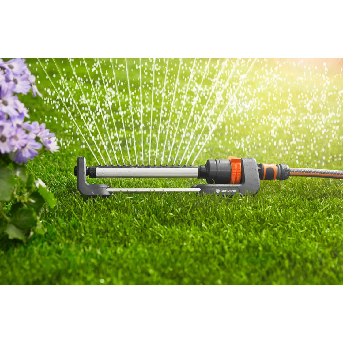 Viereckregner Aqua m² ^ Gardena New