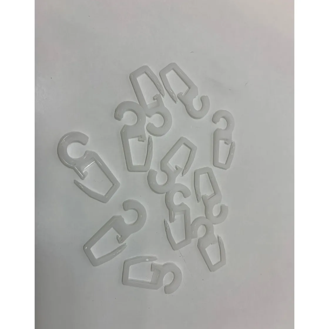 Faltenlegehaken Pom 20 mm weiß ^ Gardinia Best