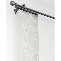 Gardinenstange Chicago mit Innenlauf Durchmesser 16 mm 200 cm titan ^ Gardinia Clearance