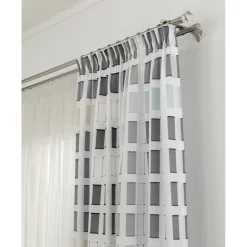 Gardinenstange Chicago mit Innenlauf Durchmesser 16 mm 200 cm Edelstahl-Optik ^ Gardinia Best