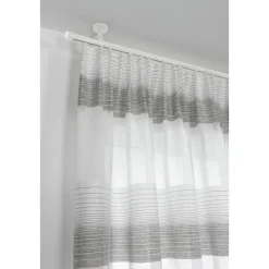 Gardinenstange Chicago mit Innenlauf Durchmesser 16 mm 120 cm weiß ^ Gardinia New