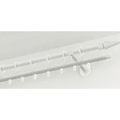 Gardinenstange Chicago mit Innenlauf Durchmesser 16 mm 240 cm weiß ^ Gardinia Hot