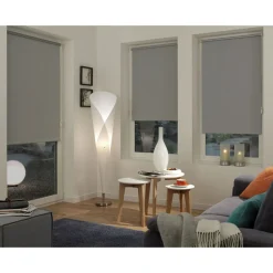 Rollo EasyFix Thermo 45 x 150 cm grau ^ Gardinia Outlet