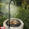 Garten-Feuerstelle mit Grill 92/72 x 40 cm ^ Outlet