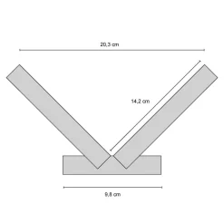 Gehrungslade MDF 51 cm ^ Sale