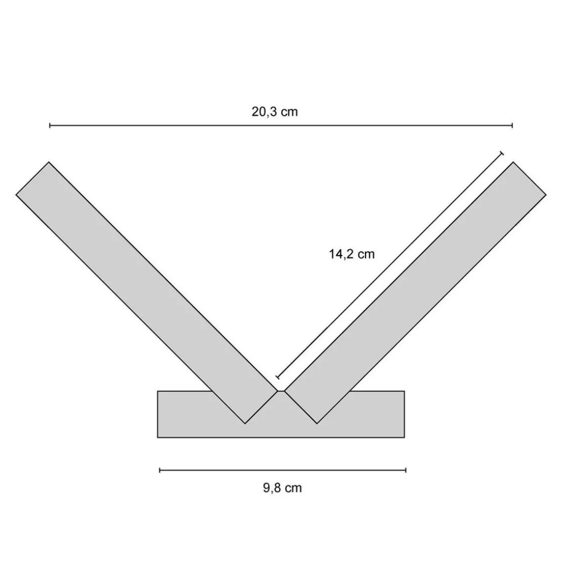 Gehrungslade MDF 51 cm ^ Sale