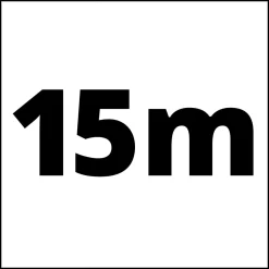 Gewebeschlauch DM 6mm, 15m ^ Einhell Best