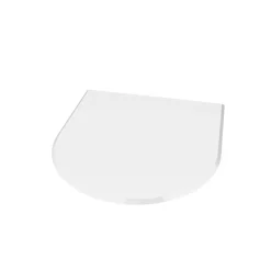 Glasbodenplatte Rundbogen 120 x 100 cm ^ Valo Best