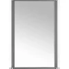 Glas-Windschutz 100 x 160 cm Aluminium Anthrazit ^ Hot