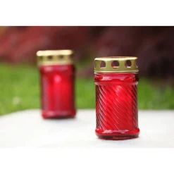 Grablampe IGLESIA_A aus Glas mit Brenner ^ Hot