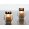 Grablampe IGLESIA_C aus Glas mit Brenner ^ Discount