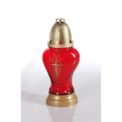 Grablampe IGLESIA aus Glas mit Brenner ^ Sale