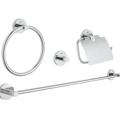 Accessoires Set Essentials 4-in-1 chrom ^ Grohe New