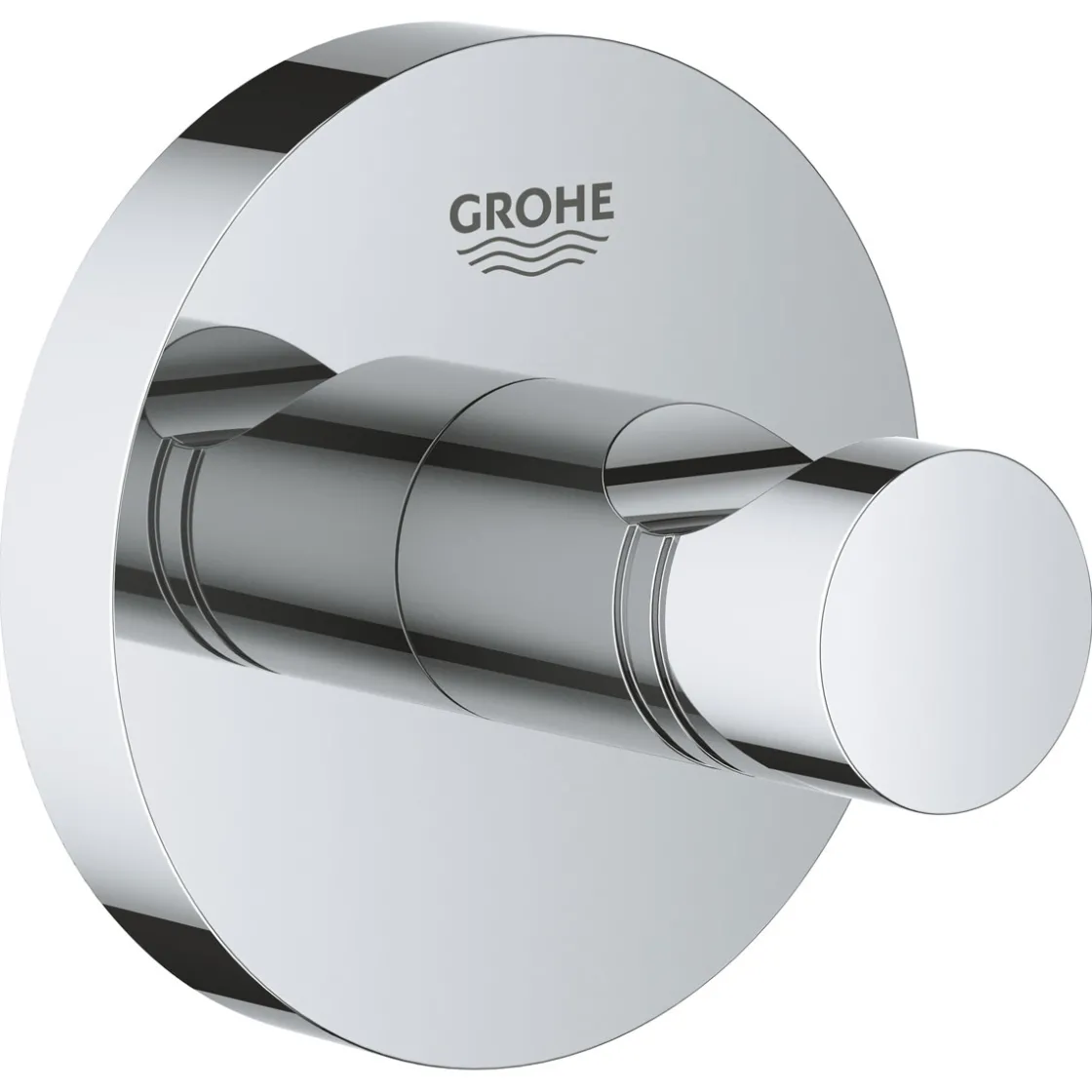 Bademantelhaken Essentials silber 4,5x Durchmesser 5,4 cm ^ Grohe Online
