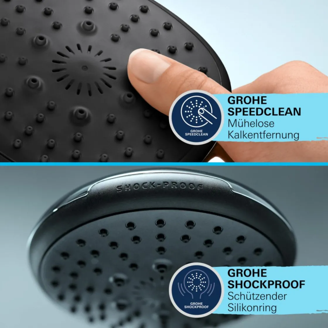 Brausestangenset Vitalio Comfort 110 3 Strahlarten (Rain, Jet, Massage) ^ Grohe Sale