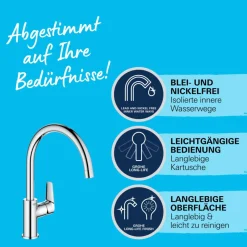 Einhand-Spültischbatterie Start Edge 1/2