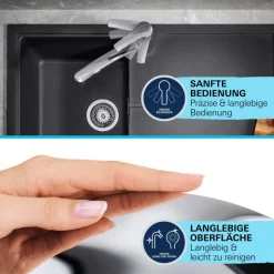 Einhand-Spültischbatterie Get 1/2