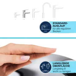 Einhand-Waschtischbatterie Start 1/2