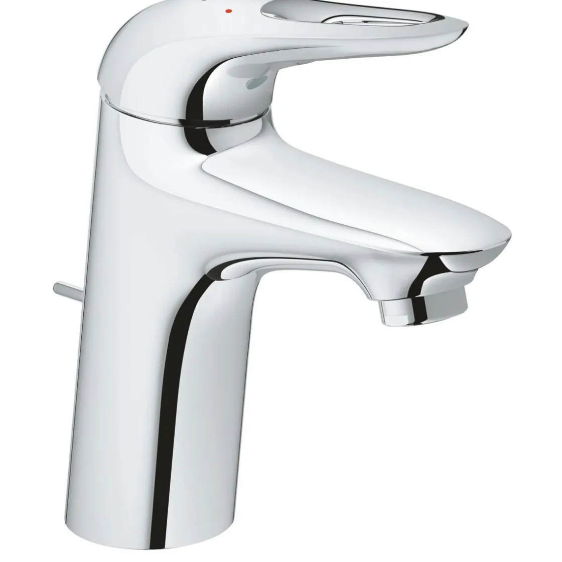 Einhand-Waschtischbatterie Eurostyle S-Size Hebel offen chrom ^ Grohe Discount
