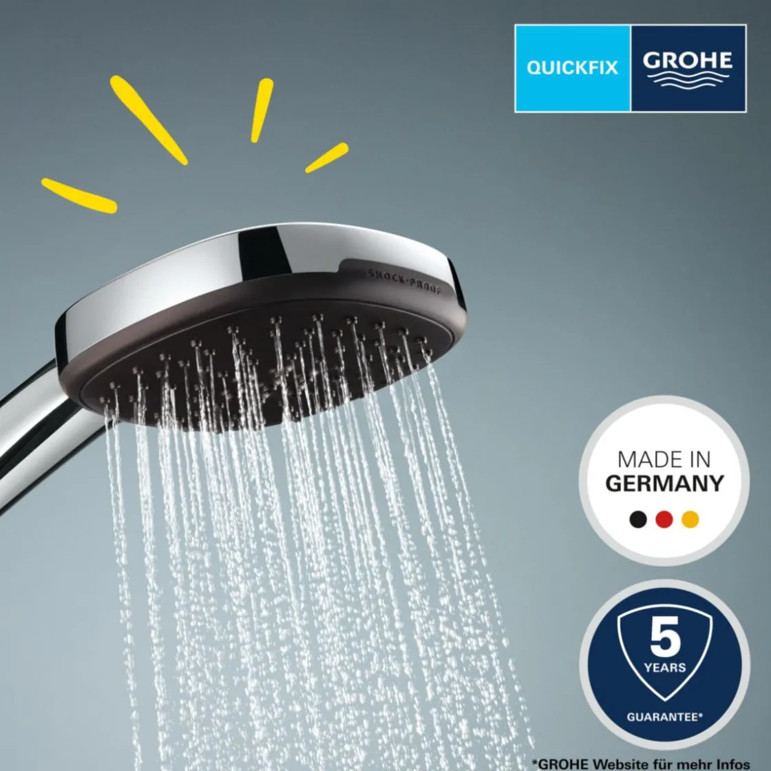 Handbrause Vitalio Comfort 110 2 Strahlarten ^ Grohe Clearance