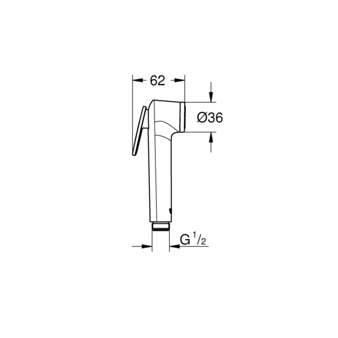 Handbrause Vitalio Trigger Spray 30 1 Strahlart ^ Grohe Clearance