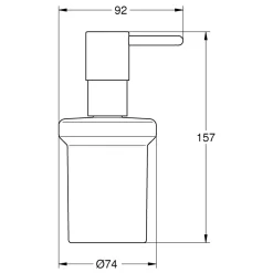 Seifenspender Essentials für Halterung ^ Grohe Hot