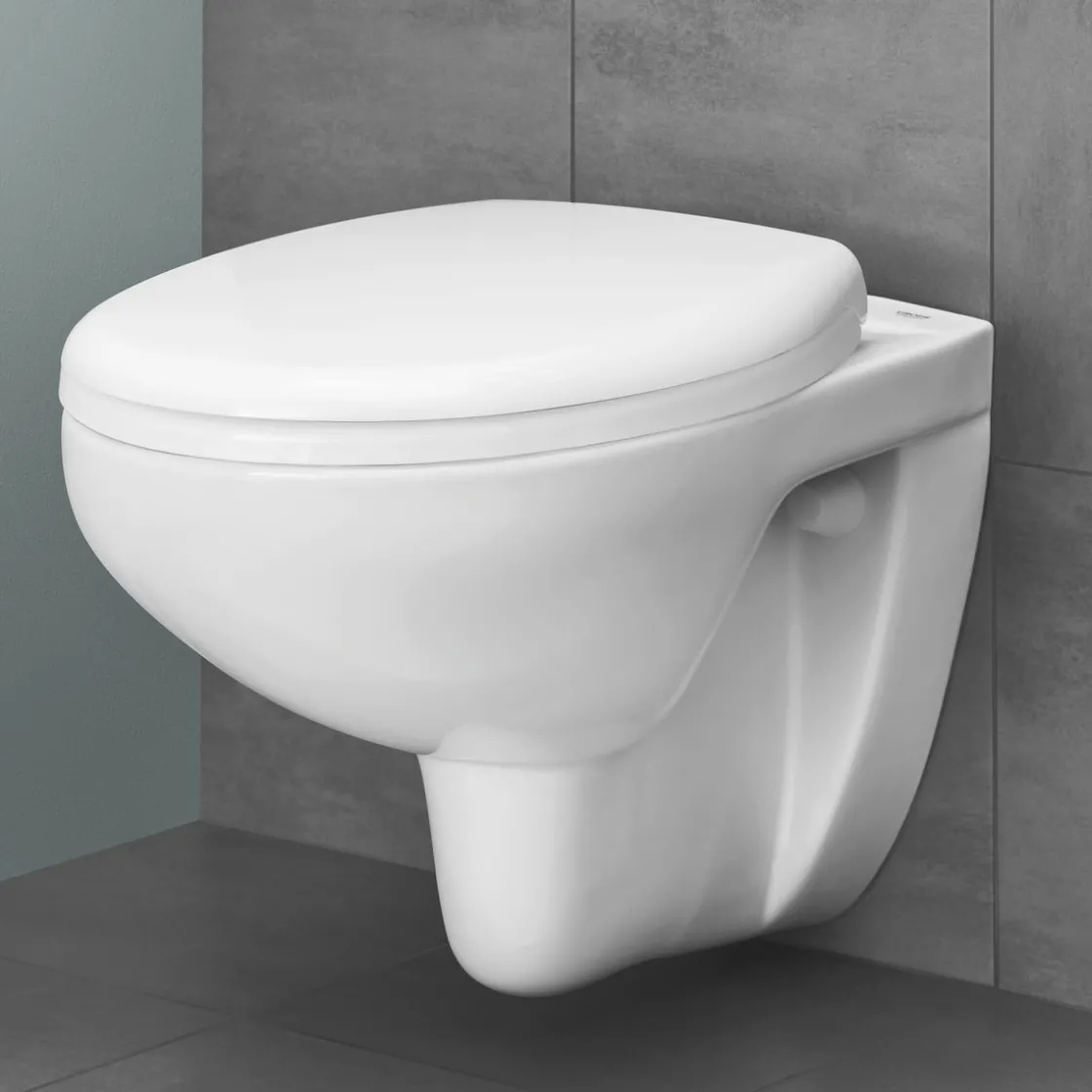 Wand-Tiefspül-WC Bau alpinweiß 36,8 x 41 x 53,1 cm ^ Grohe Best