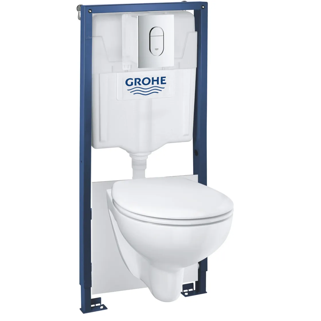Wand-WC Komplett-Set Solido 5in1 inkl Befestigungsmaterial ^ Grohe Discount