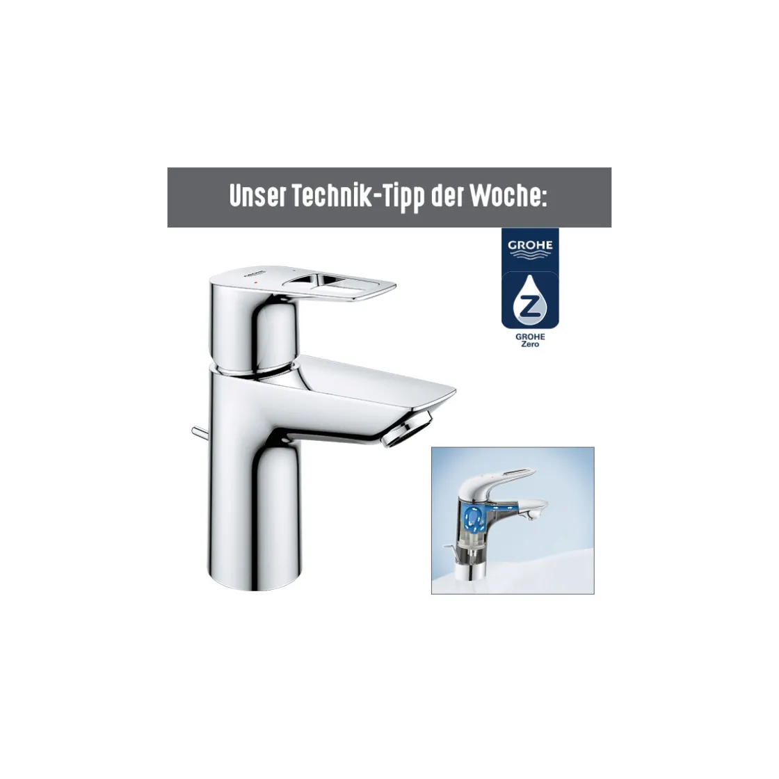 Waschtischarmatur Start Loop chrom ^ Grohe Sale