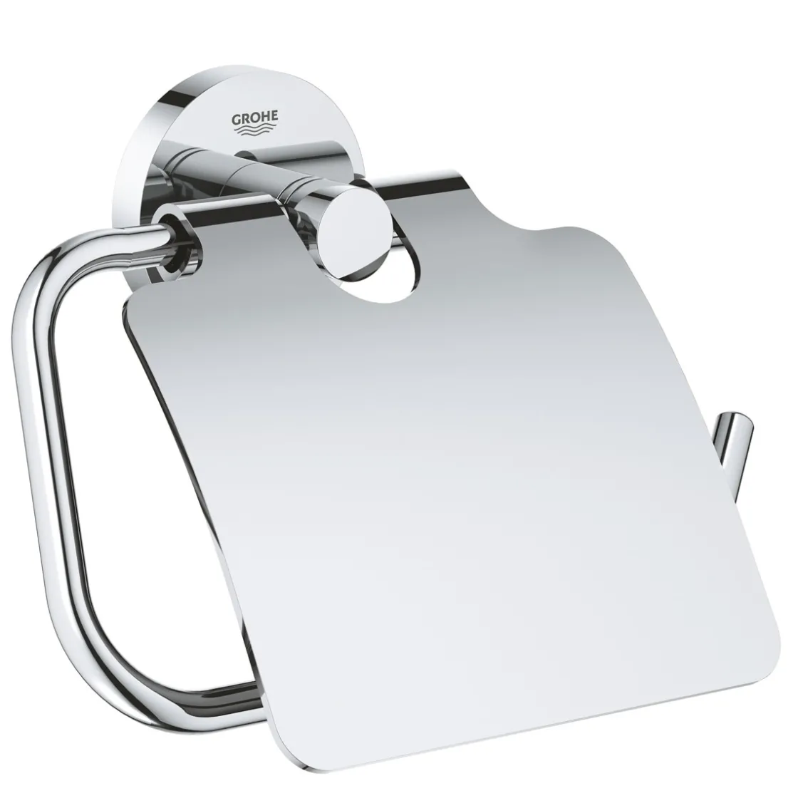 WC-Papierhalter Essentials silber 16,7 x 11,9 x 4,4 cm ^ Grohe Clearance