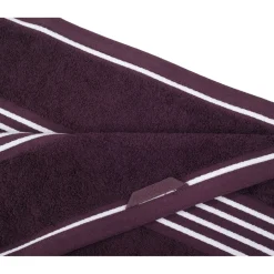Frottier-Duschtuch Rio x 140 cm beere vollfarbig ^ Gözze New