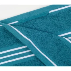 Frottier-Gästetuch Rio x 50 cm petrol vollfarbig ^ Gözze Discount