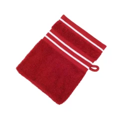Frottier-Waschhandschuh Rio x 21 cm rot vollfarbig ^ Gözze Sale