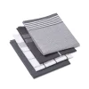 Geschirrtücher 100% Baumwolle 4er Pack 50x70cm anthrazit ^ Gözze Sale