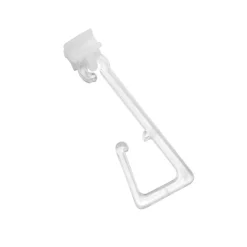 Haken f. Stoffoese m. Rol+Gl.transp 10er ^ Gardinia Online