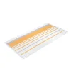 Handtuch Berlin Streifen 50 x 100 mais/ taupe ^ Clearance