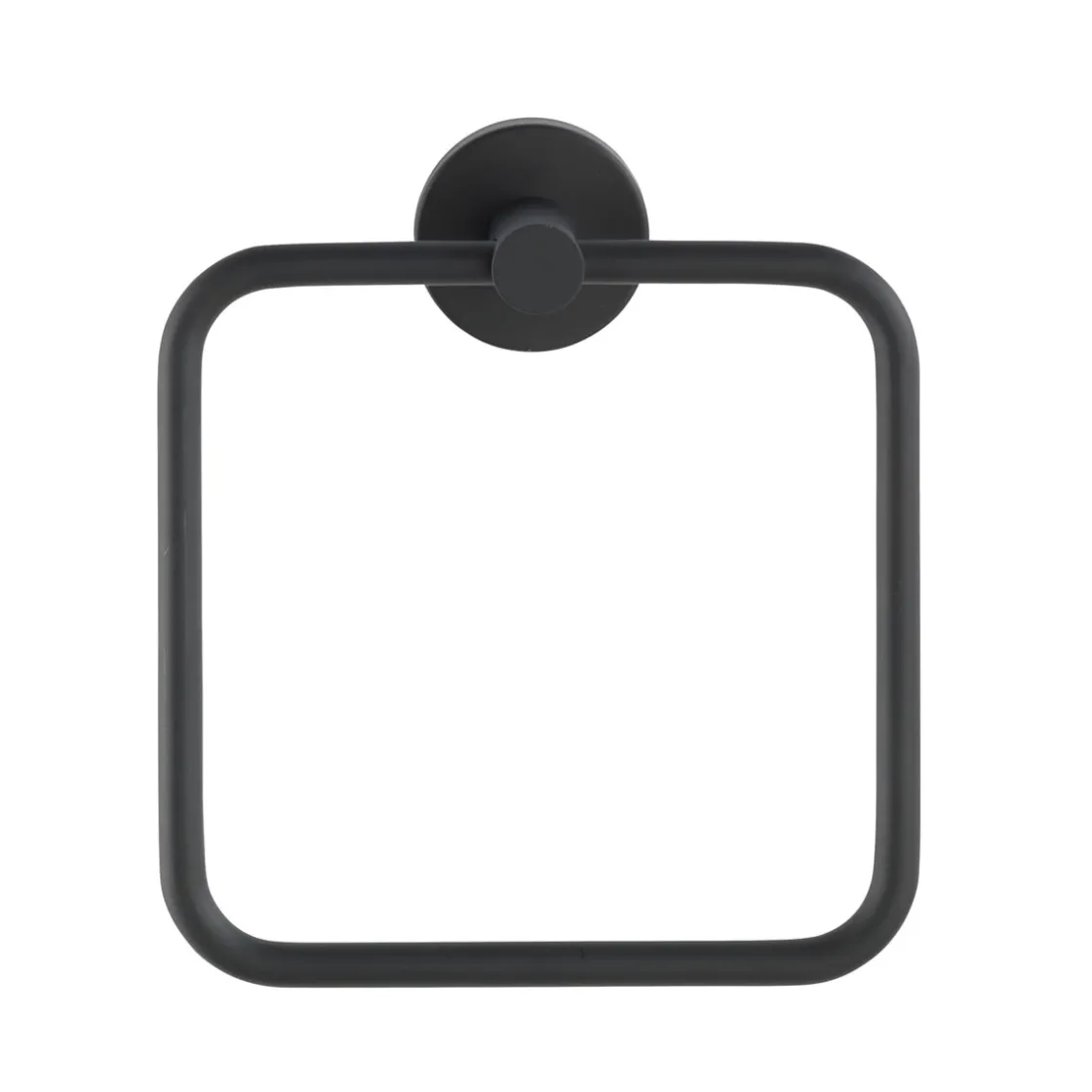 Handtuchring, Bosio Black, Estahl, matt ^ Wenko Discount