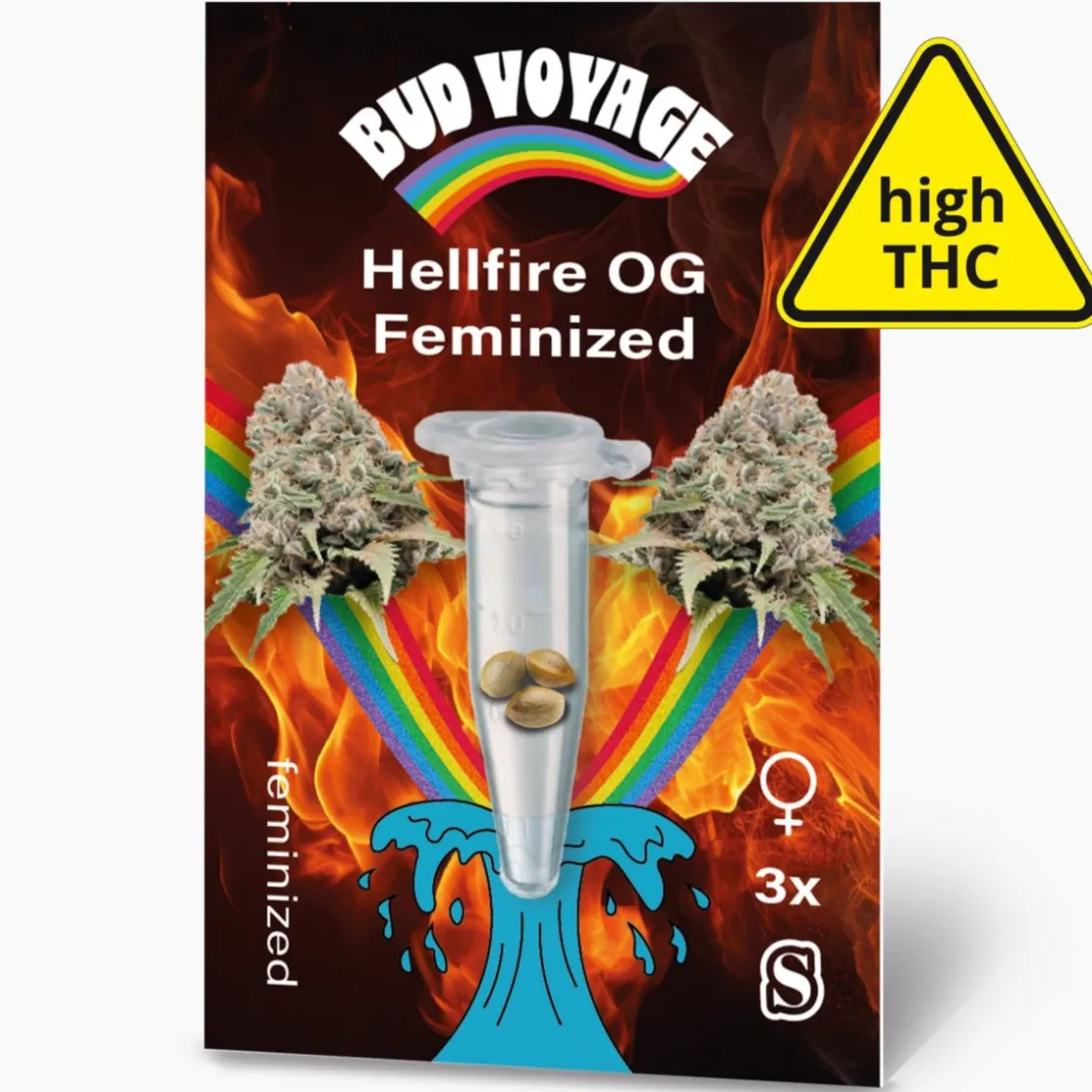 Hanfsamen BudVoyage Hellfire OG Fem3 Samen ^ Bud Voyage Best