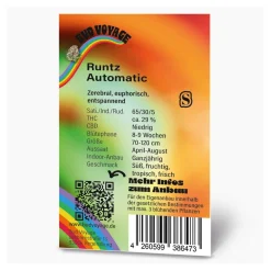 Hanfsamen BudVoyage Runtz Auto, 3 Samen ^ Bud Voyage Best