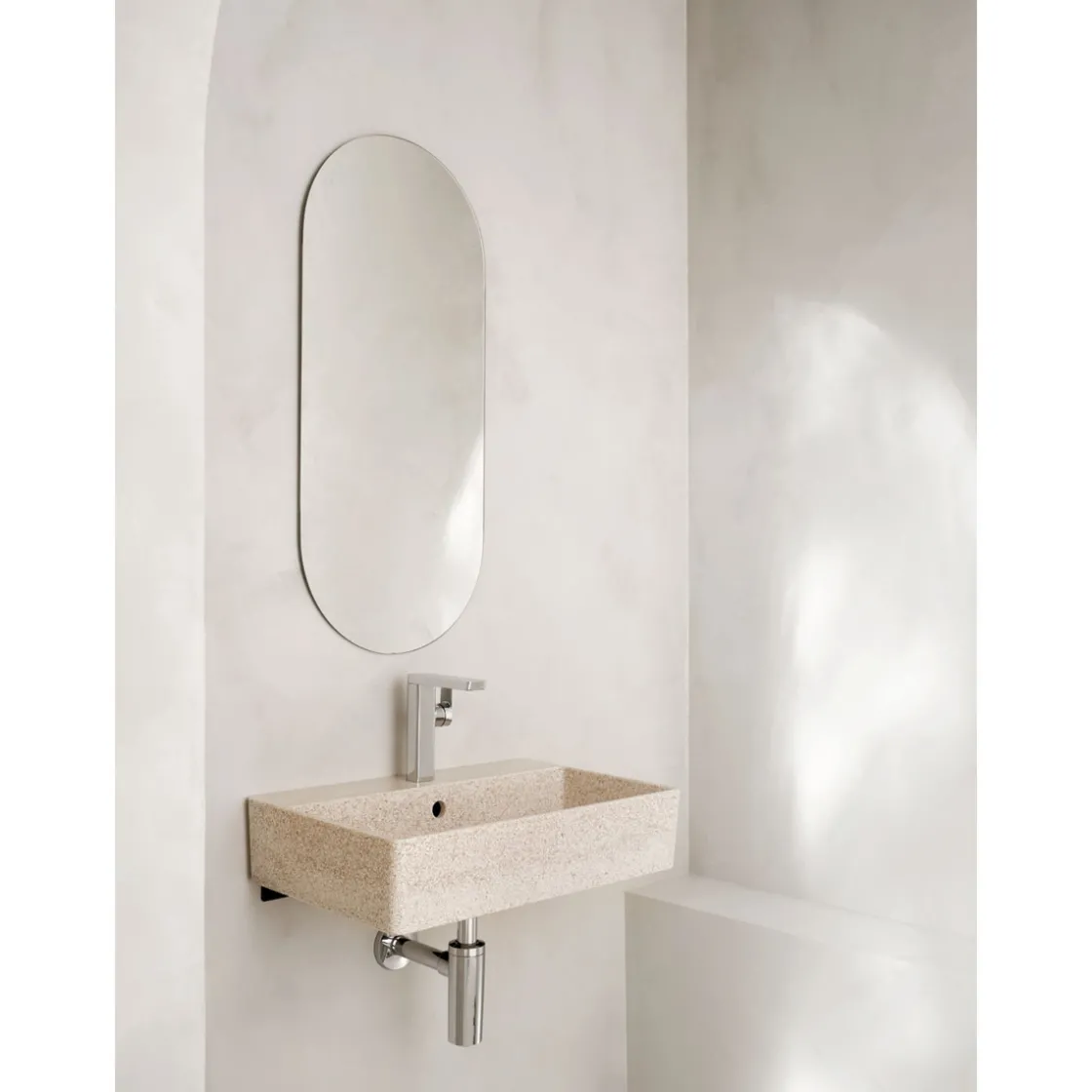 Waschtischarmatur „Stela Eco“ Chrom ^ Hansa
