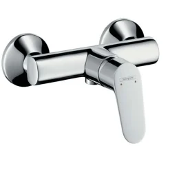 Duscharmatur Focus 70, chrominkl. S-Anschluessen&Rosetten ^ Hansgrohe Outlet