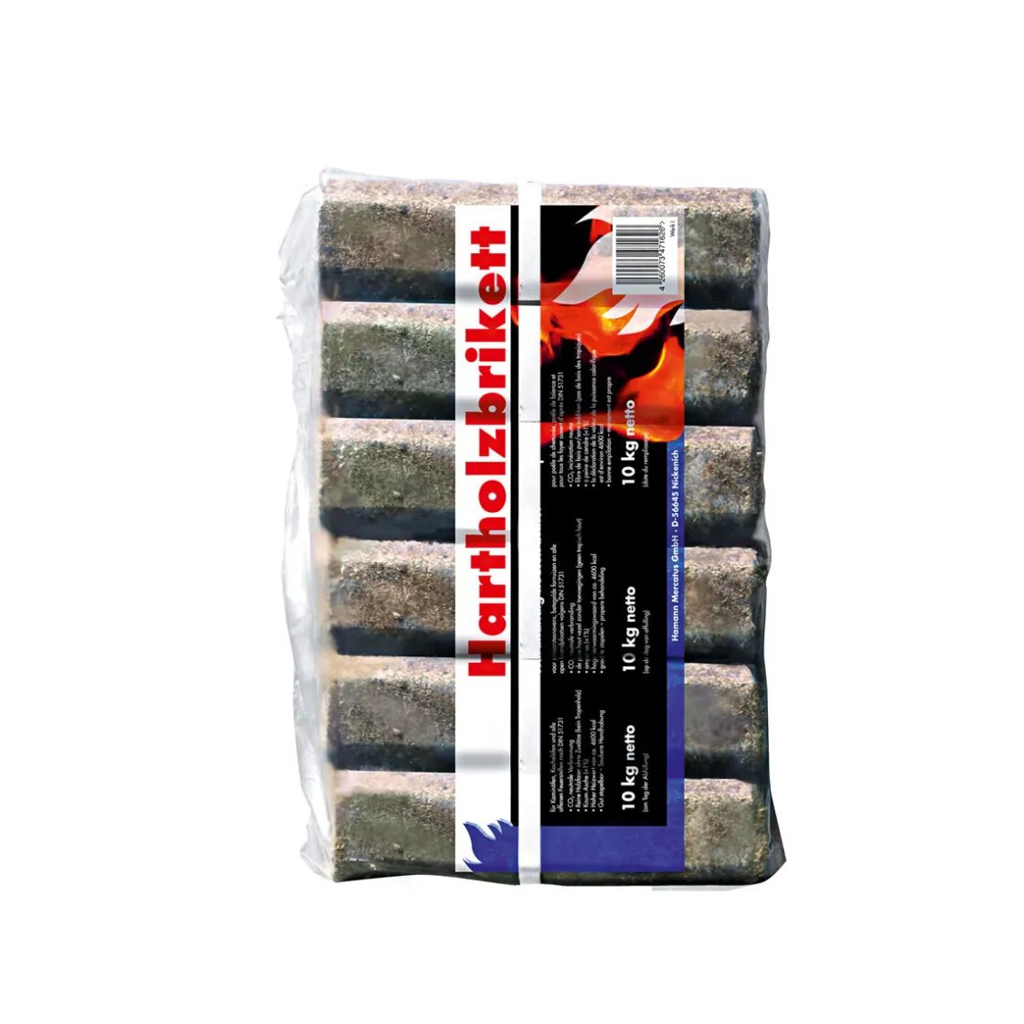 Hartholz-Briketts 10 kg ^ Discount