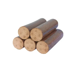 Hartholzbriketts rund 10 kg ^ New