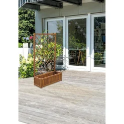 Pflanzkasten Lotte Size 2 mit Rankgitter 90 x 150 x 32 cm ^ Hartmann Best